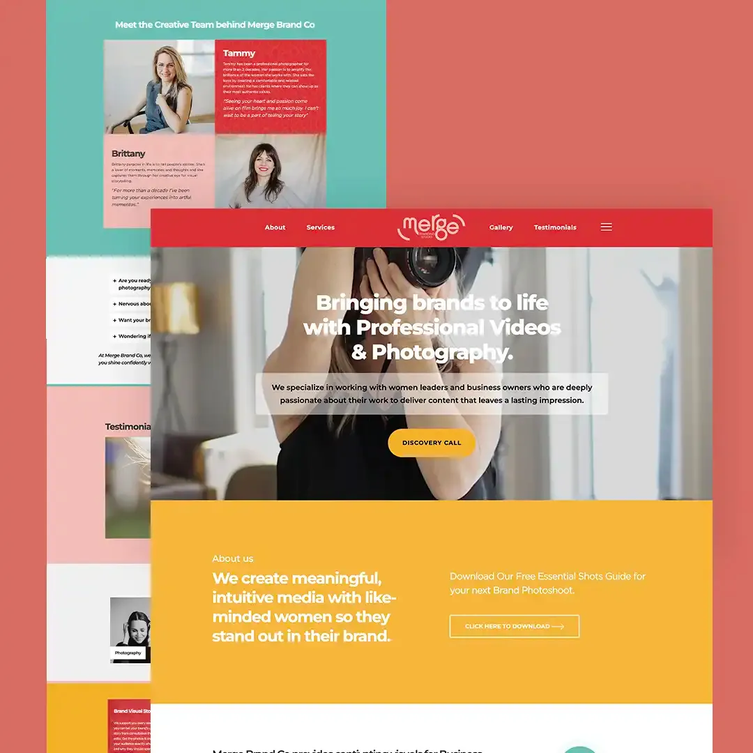 merge website